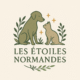Logo des Étoiles Normandes, pension canine et féline située aux Beauderaunes à Saint-Pierre-en-Auge – Ammeville.